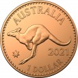 2021 110th Anniversary of the Australian Penny 2-Coin Set